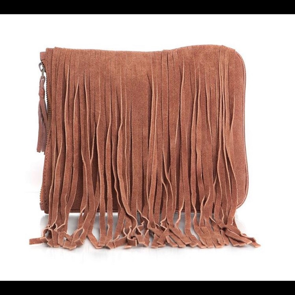 Anthropology hands Free Bag 100% leather